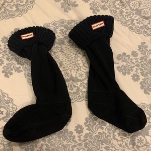 Hunter Knitted Cuff Tall Boot Socks